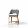 Padma's Plantation Dunes Outdoor Counter Stool in Outdoor Kubu Grey