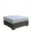 Padma's Plantation Nautilus Outdoor Extra Large Ottoman in Naturral