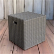 Padma's Plantation Nautilus Outdoor Cube in Outdoor Kubu Grey
