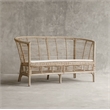 Padma's Plantation Seaside Loveseat in Naturral