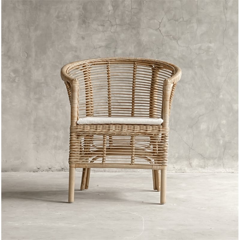 Padma's Plantation Seaside Dining Chair in Naturral