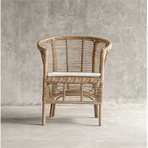 Padma's Plantation Seaside Dining Chair in Naturral