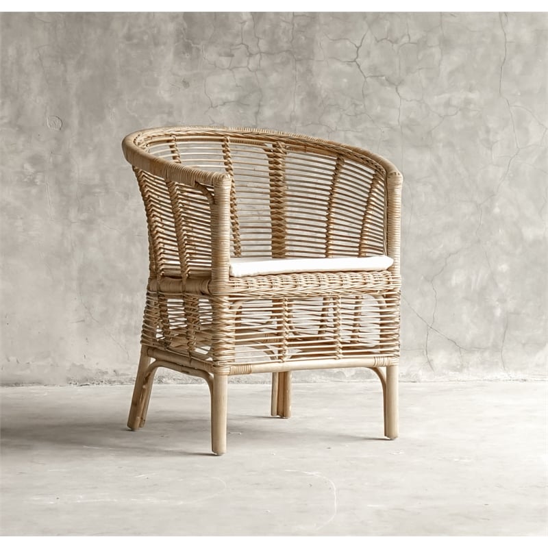 Padma's Plantation Seaside Dining Chair in Naturral