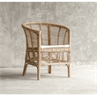 Padma's Plantation Seaside Dining Chair in Naturral