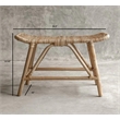 Padma's Plantation Small Zoe Bench in Naturral