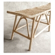 Padma's Plantation Small Zoe Bench in Naturral