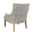 Padma's Plantation Alfresco Living Chair W/ Upholstery Seminyak Sand in Naturral
