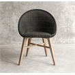 Padma's Plantation Lagoon Occasional Chair in Black / Natural