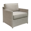 Padma's Plantation Malio Lounge Chair w/ Seminyak Sand Fabric in Naturral