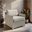 Padma's Plantation Malio Lounge Chair w/ Seminyak Sand Fabric in Naturral