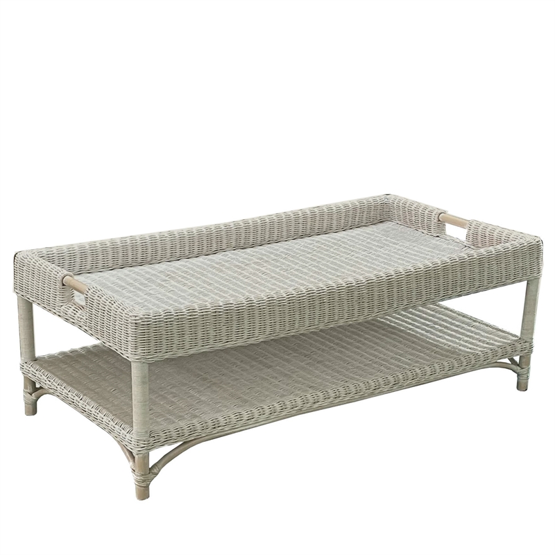 Padma's Plantation Malio Coffee Table in Naturral