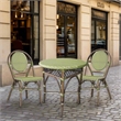 Padma's Plantation Paris Bistro Dining Table in Green