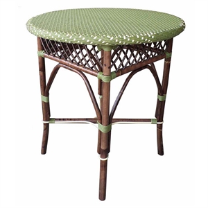 Padma's Plantation Paris Bistro Dining Table in Green