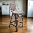 Padma's Plantation Paris Bistro Barstool in Kubu Grey