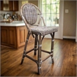 Padma's Plantation Paris Bistro Barstool in Kubu Grey