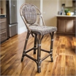 Padma's Plantation Paris Bistro Barstool in Kubu Grey