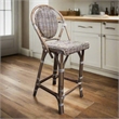 Padma's Plantation Paris Bistro Barstool in Kubu Grey