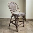 Padma's Plantation Paris Bistro Counterstool in Kubu Grey