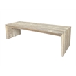 Padma's Plantation Sleek Coffee Table in Naturral