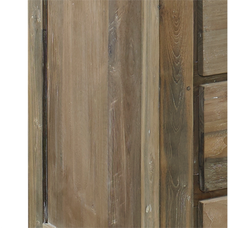 Padma's Plantation Stockholm Reclaimed Teak End Table in Natural