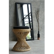 Padma's Plantation Vintage Rattan Stool in Natural