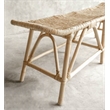 Padma's Plantation Large Zoe Bench in Naturral