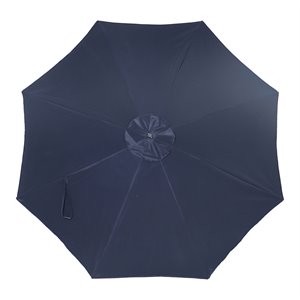 pellabant fabric universal patio umbrella replacement canopy in navy blue