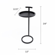 Jamesdar Katrine Steel Camden Side Table in Black