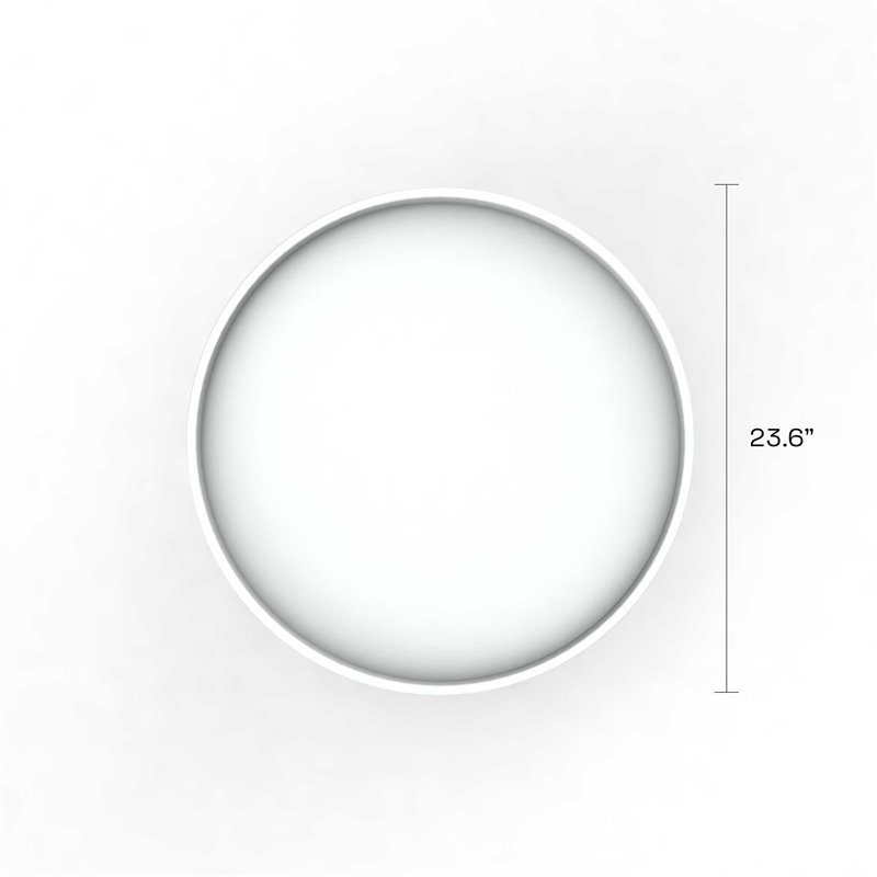 Jamesdar Kurv Steel Chat Set in White & Natural