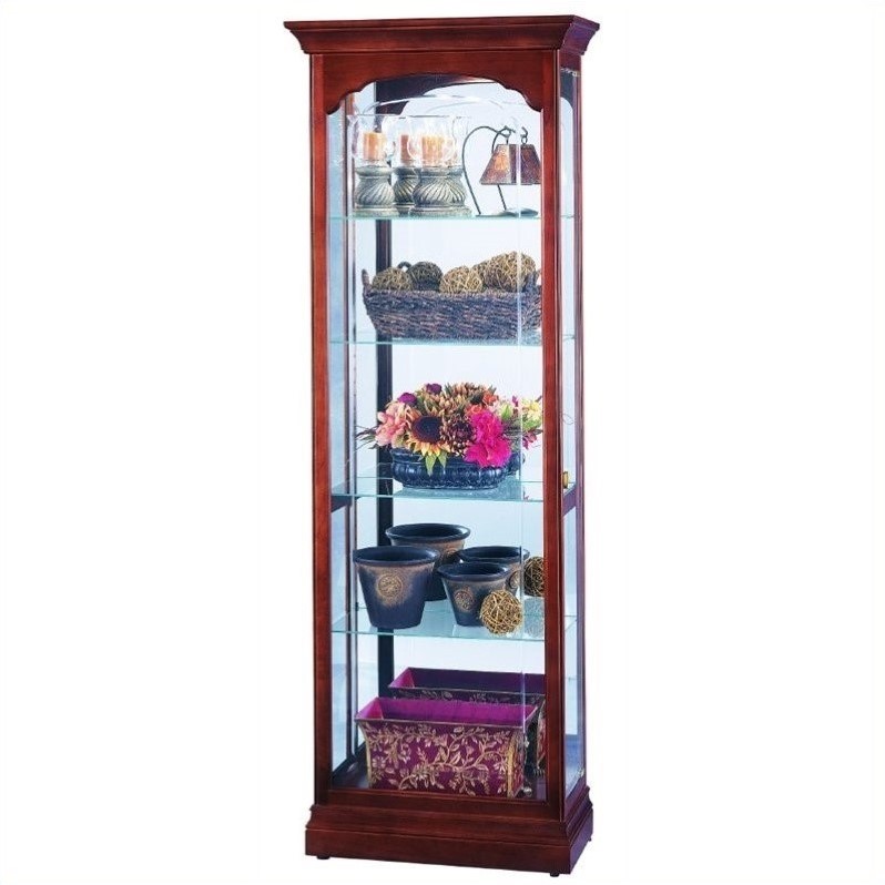 Howard Miller Portland Traditional Display Curio Cabinet 680340