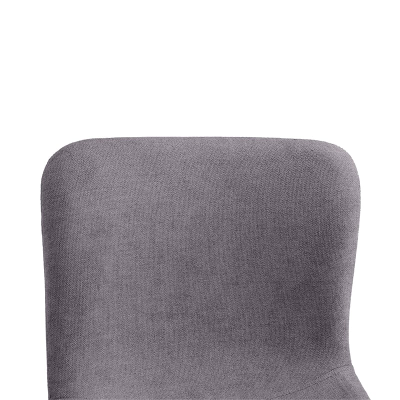 FurnitureR 26 IN Upholstered Metal Frame Bar Stool (Set of 2)