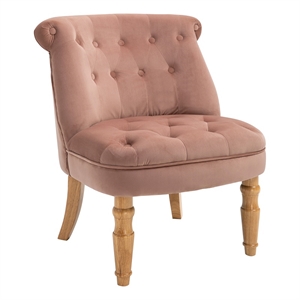 homycasa 22'' wide tufted polyester side chair