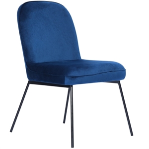 homycasa 23 wide velvet slipper chair