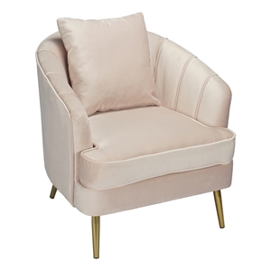 homycasa 30.3'' wide velvet armchair