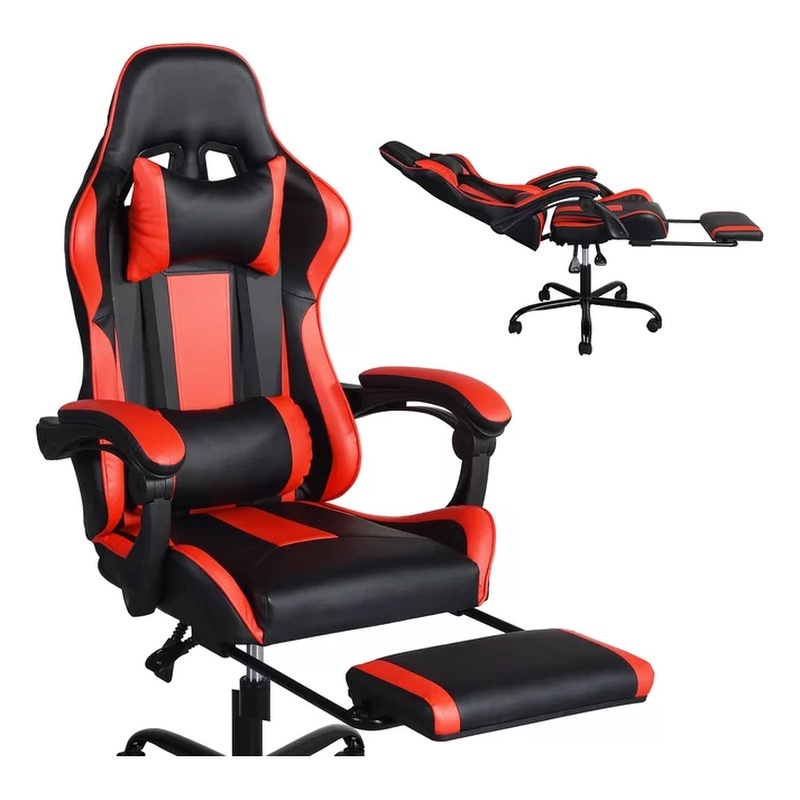 Homycasa Gaming Chair Office Chair Leather Ergonomic Swivel Chair