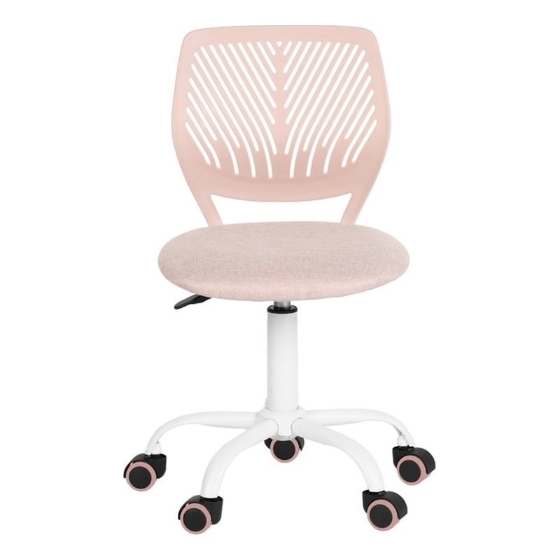 Homycasa Teen Fabric Task Chair-Pink