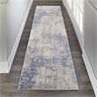 Nourison Sleek Textures 26x90