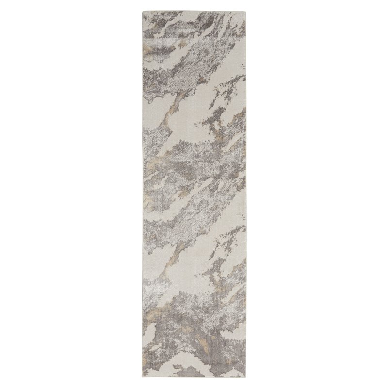 Nourison Sleek Textures 26x90