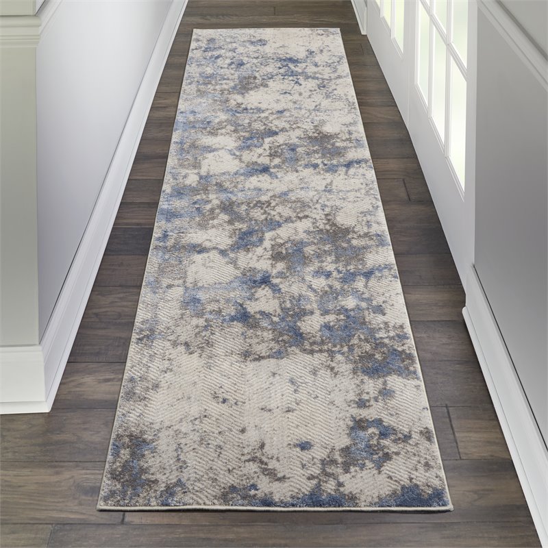 Nourison Sleek Textures 26x90