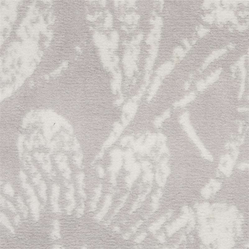 Nourison Whimsicle 8' x 10' Gray Fabric Farmhouse Area Rug (8' x 10')