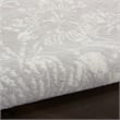 Nourison Whimsicle 8' x 10' Gray Fabric Farmhouse Area Rug (8' x 10')