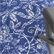 Nourison Whimsicle 5' x Round Navy Fabric Farmhouse Area Rug (5' Round)