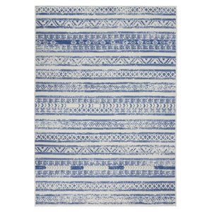 Nourison Whimsicle 48x72&quot Rectangle Fabric Zen-like Area Rug in Ivory