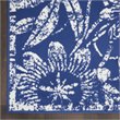 Nourison Whimsicle 5' x 7' Navy Fabric Farmhouse Area Rug (5' x 7')