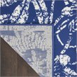 Nourison Whimsicle 5' x 7' Navy Fabric Farmhouse Area Rug (5' x 7')