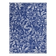 Nourison Whimsicle 6' x 9' Navy Fabric Farmhouse Area Rug (6' x 9')