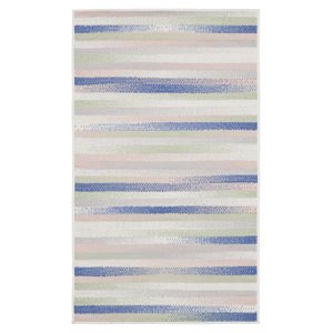 Nourison Whimsicle 36x60&quot Rectangle Fabric Half Tone Area Rug in Ivory