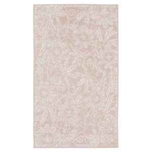 Nourison Whimsicle 3' x 5' Pink Fabric Farmhouse Area Rug (3' x 5')