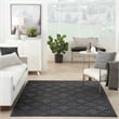 Nourison Easy Care 4' x 6' Charcoal/Black Indoor/Outdoor Rug