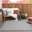 Nourison Easy Care 4' x 6' Silver Grey Indoor/Outdoor Rug